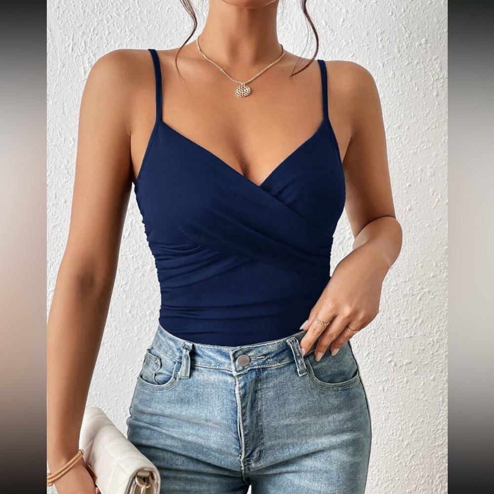 Twist front cami bodysuit - Picture 11 of 16